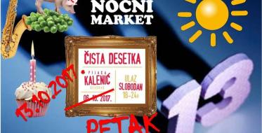 Jubilarni „Beogradski noćni market” u petak na pijaci „Kalenić”