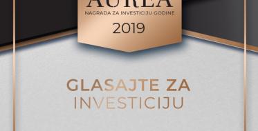 Glasajte za investiciju godine - Ovo su finalisti nagrade Aurea 2019