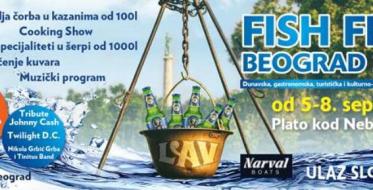 Fish Fest od 5. do 8. septembra na Kalemegdanu