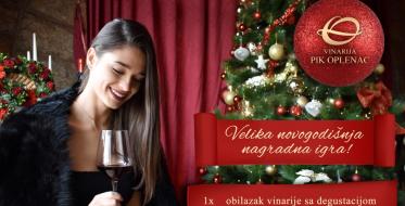 Velika novogodišnja nagradna igra vinarije PIK Oplenac
