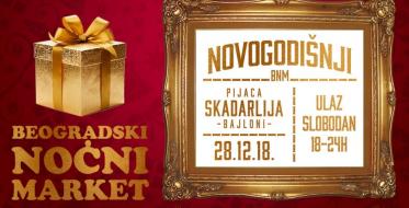 Novogodišnji beogradski noćni market na pijaci Skadarlija!