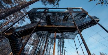 Na drvetu u sred šume: Luksuzni hotel na severu Švedske (FOTO)
