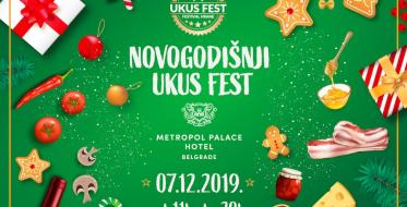 „Novogodišnji ukus fest” u subotu 07. decembra u hotelu Metropol Palace