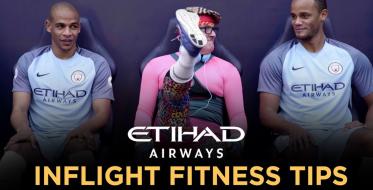 Fitnes za prijatniji let - Pogledajte video instrukcije stjuardesa iz Etihada i fudbalera Mančester Sitija
