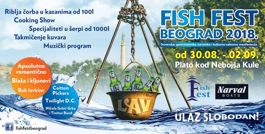 Dvanaesti „Fish fest” za vikend kod Kule Nebojša