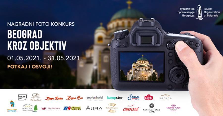 'Beograd kroz objektiv“ - nagradni foto konkurs Turističke organizacije Beograda