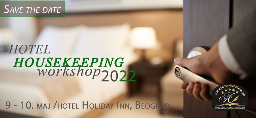 Hotel Housekeeping Workshop 2022. u hotelu Holiday Inn: “Prolećno razgibavanje” uz “vruće” teme